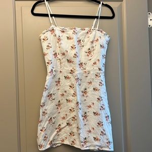 Reformation Linen Ava Mini Dress